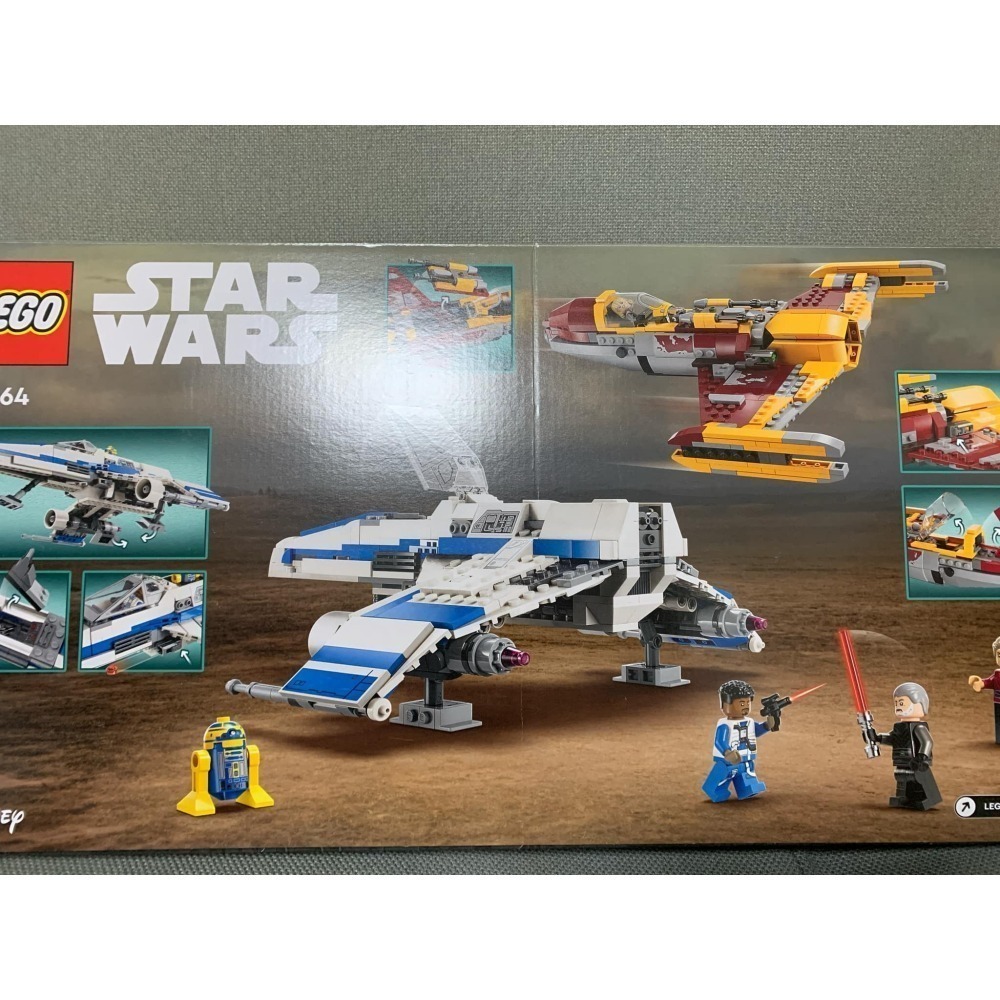 [bm] 樂高 LEGO lego 75364 阿蘇卡影集 星際大戰 E-wing 全新未拆 #C-A-細節圖3
