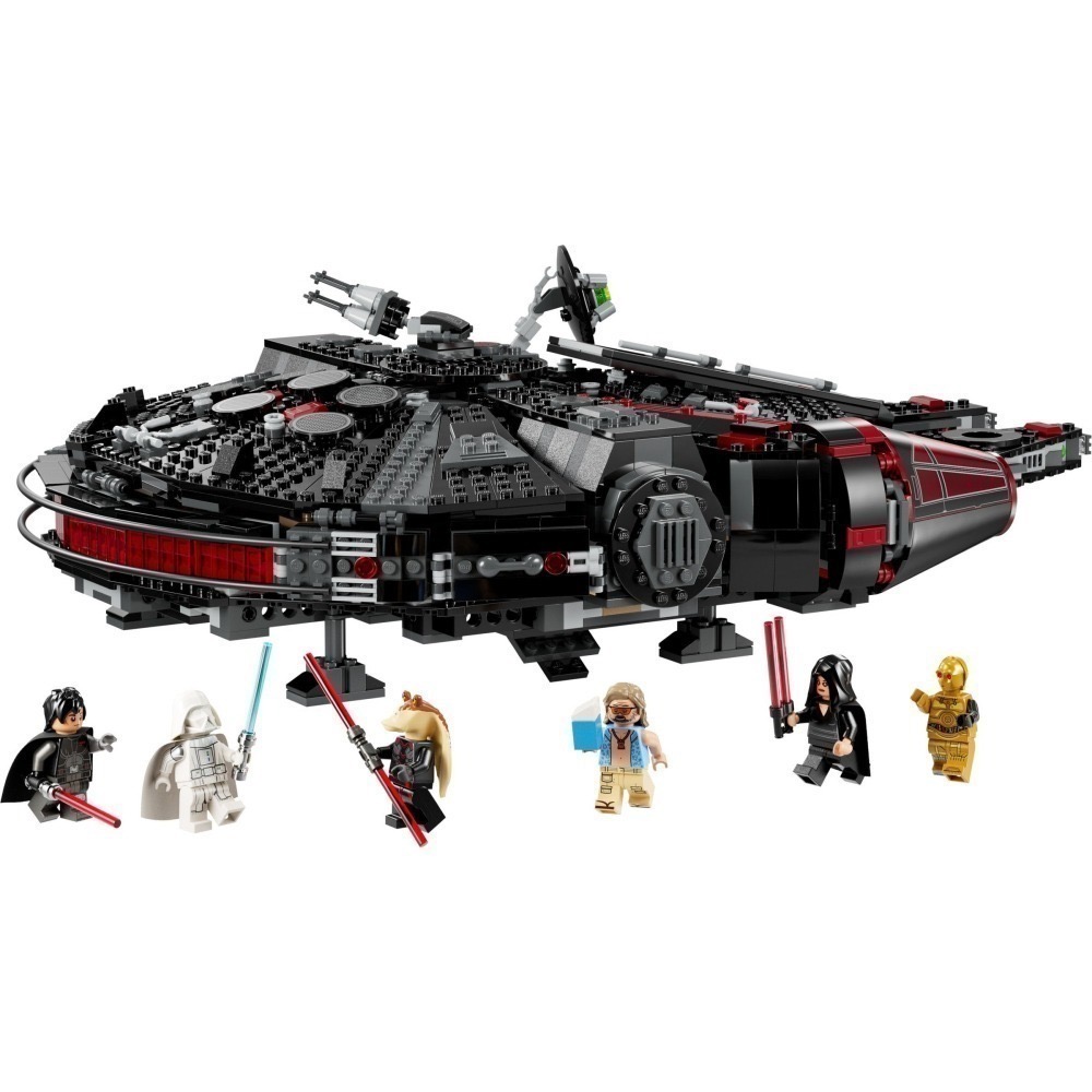 [bm] LEGO lego 樂高 星際大戰 75389 黑暗千年鷹 Dark Falcon 絕地維達 暗黑芮 #C-細節圖3