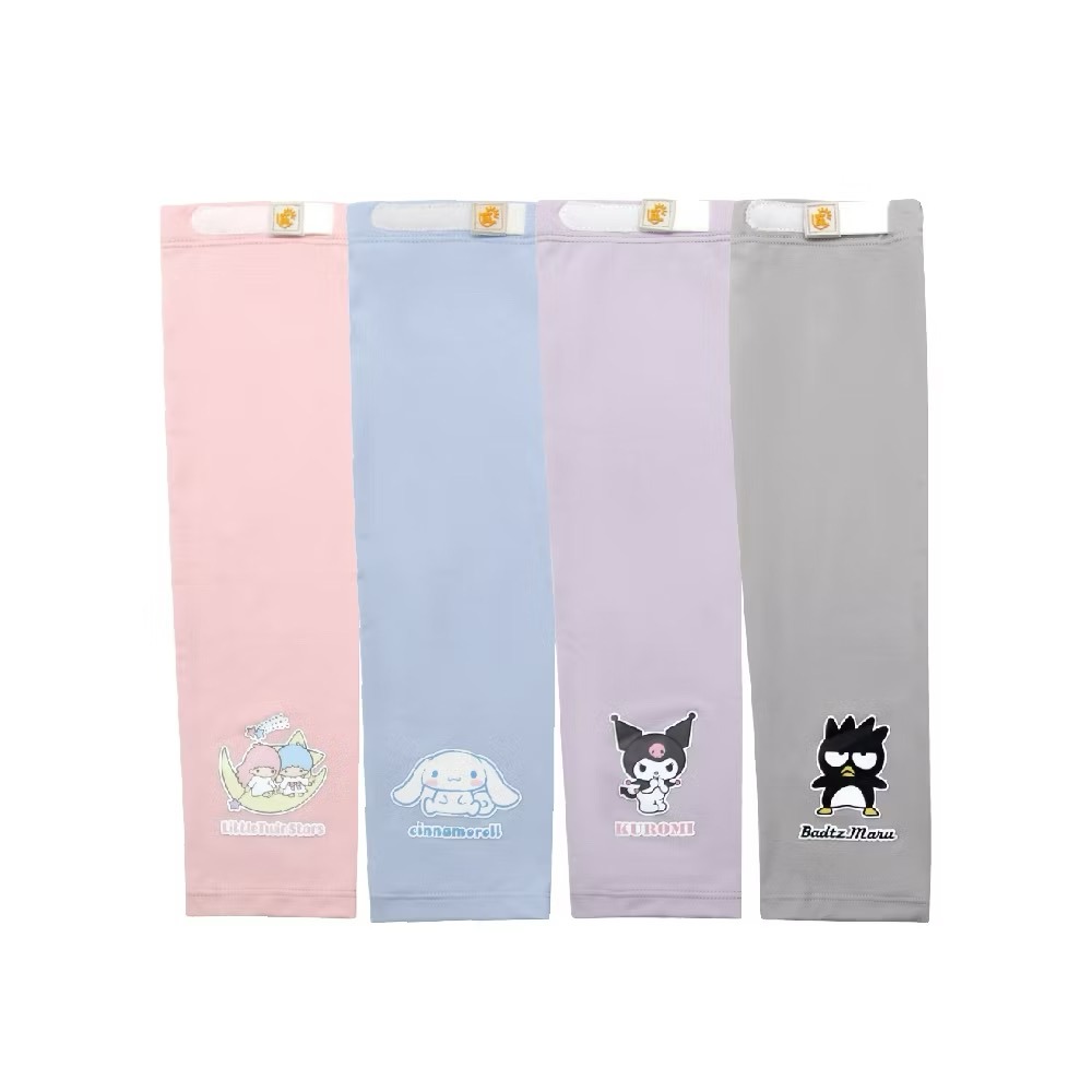 [bm] 【瑟夫貝爾】三麗鷗兒童袖套 O 酷洛米 大耳狗 酷企鵝 夏天防曬 冰涼 透氣 袖套 250426#C+10-細節圖8