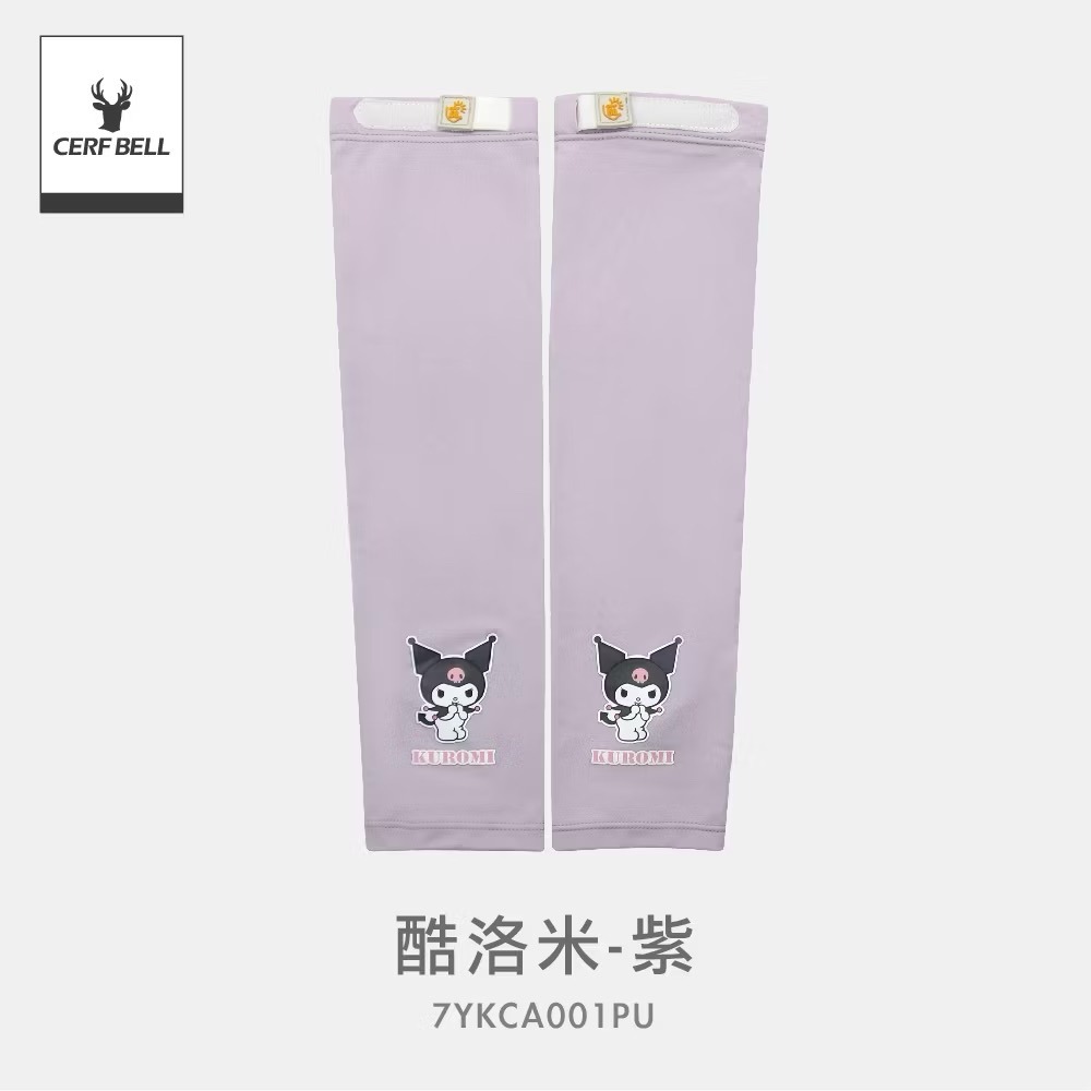 [bm] 【瑟夫貝爾】三麗鷗兒童袖套 O 酷洛米 大耳狗 酷企鵝 夏天防曬 冰涼 透氣 袖套 250426#C+10-規格圖8