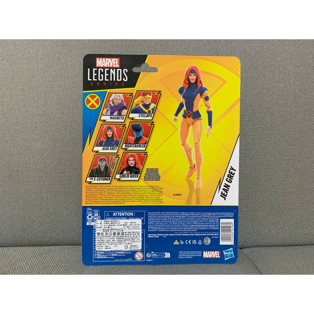 [bm] 代理版 孩之寶 Marvel Legends 漫威 鳳凰女 琴葛雷 97年版 X戰警 吊卡 250504#C-細節圖2
