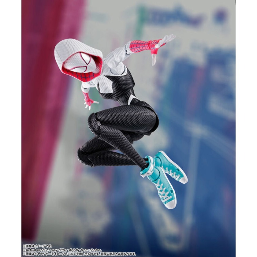 [bm] 漫威 marvel 萬代 SHF 漫威 蜘蛛人 穿越新宇宙 關 史黛西 蜘蛛關 250504#C-細節圖4