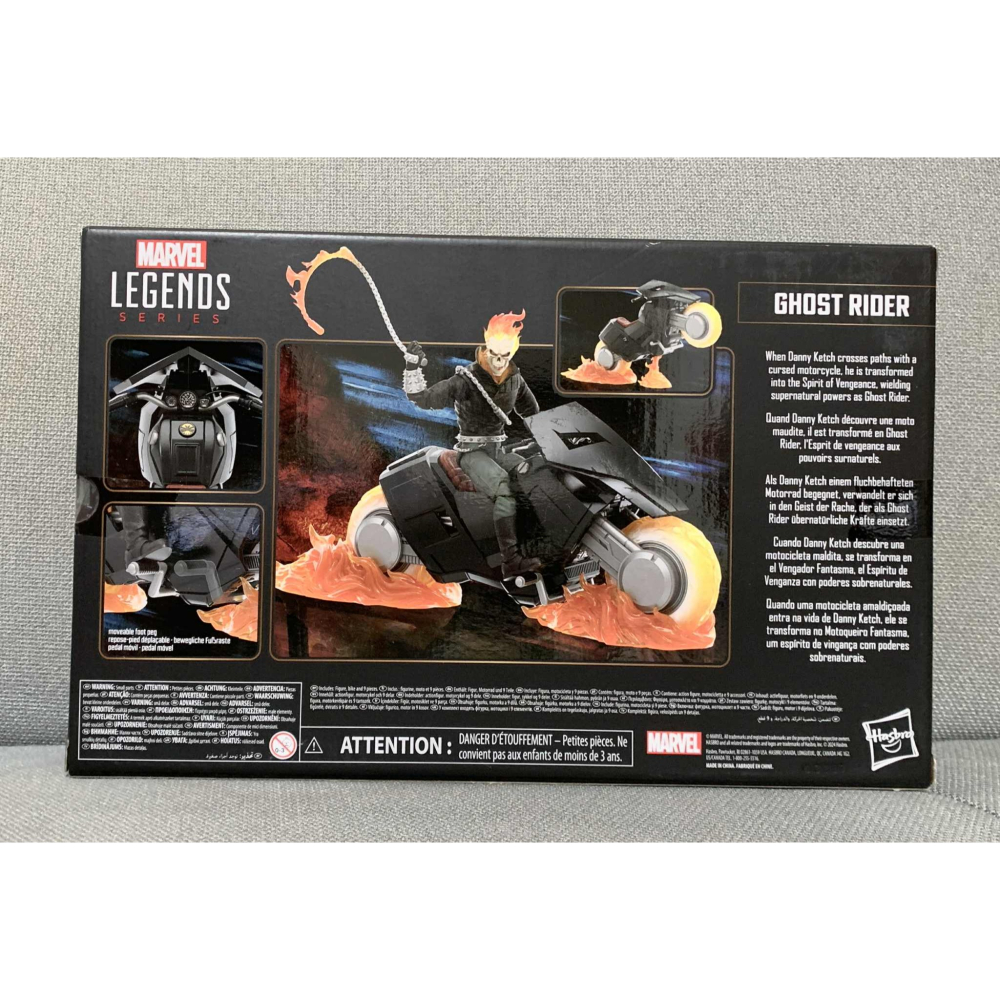 [bm] 漫威 marvel legends 惡靈戰警 ghost rider 人車組 #C-細節圖2