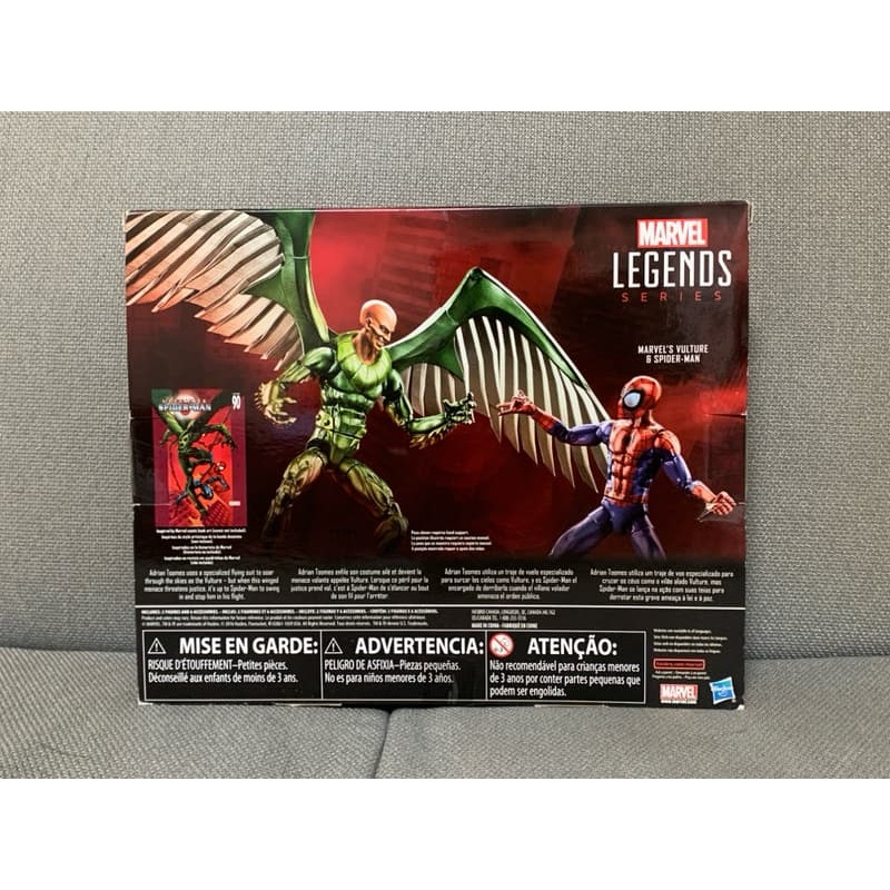 [bm] 孩之寶 漫威 marvel legends 漫畫 蜘蛛人 禿鷹 雙人包 #C-細節圖2