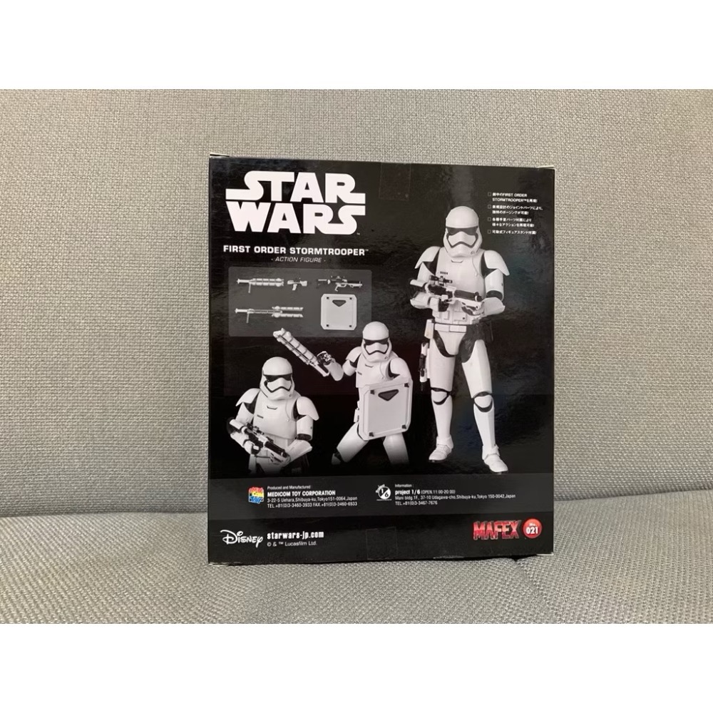 [bm] Mafex 星際大戰 風暴兵 第一軍團 白兵 複製人 軍隊 #C-細節圖2