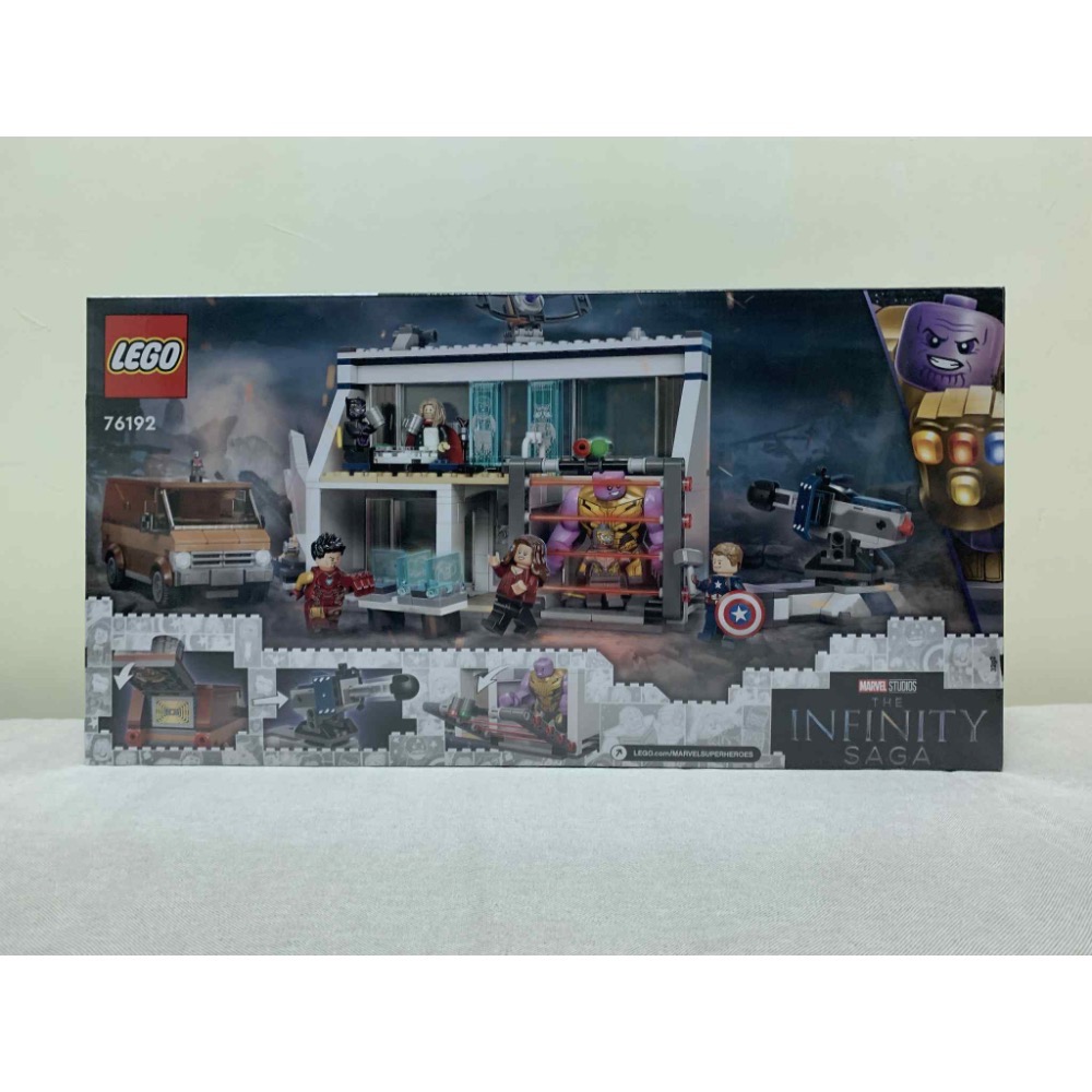 [bm] 樂高 Lego 76192 漫威 marvel 復仇者聯盟 終局之戰 薩諾斯 鋼鐵人 緋紅女巫 蟻人 #C-細節圖2