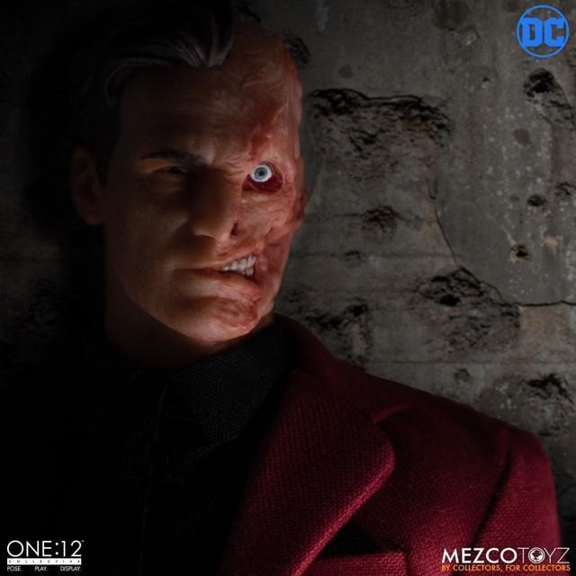 [bm] MEZCO One: 12 Collective DC 雙面人 蝙蝠俠 反派 6吋 可動完成品 #C-細節圖7