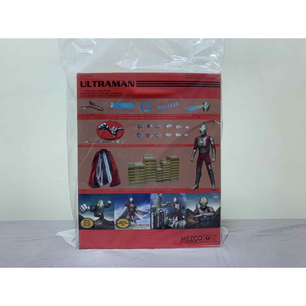 [bm]MEZCO One:12 Collective 初代 超人力霸王 Ultraman 奧特曼 豪華版 6吋 #C-細節圖2