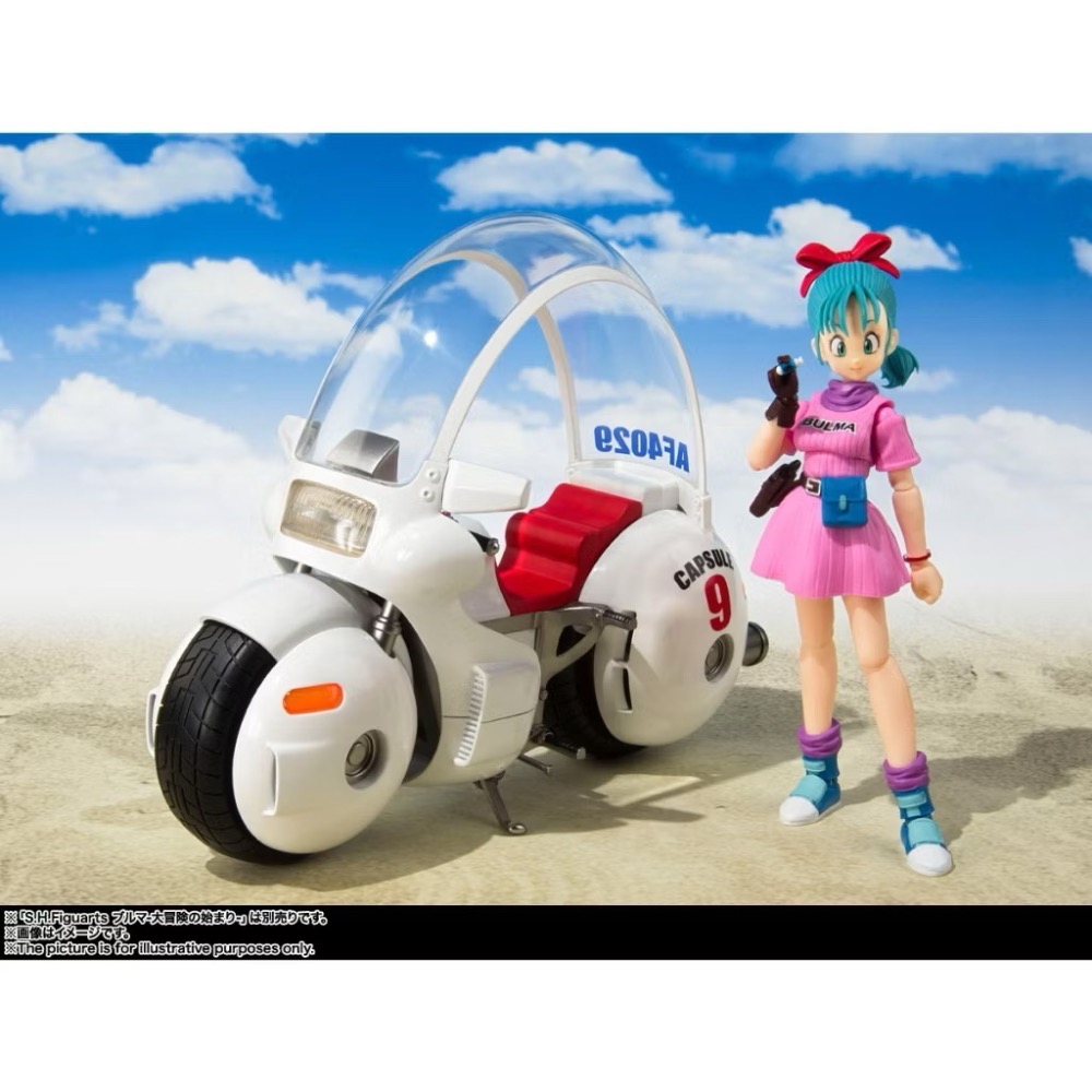 [bm] 萬代 Bandai 七龍珠 膠囊機車 機車 摩托車 小悟空# c-細節圖2