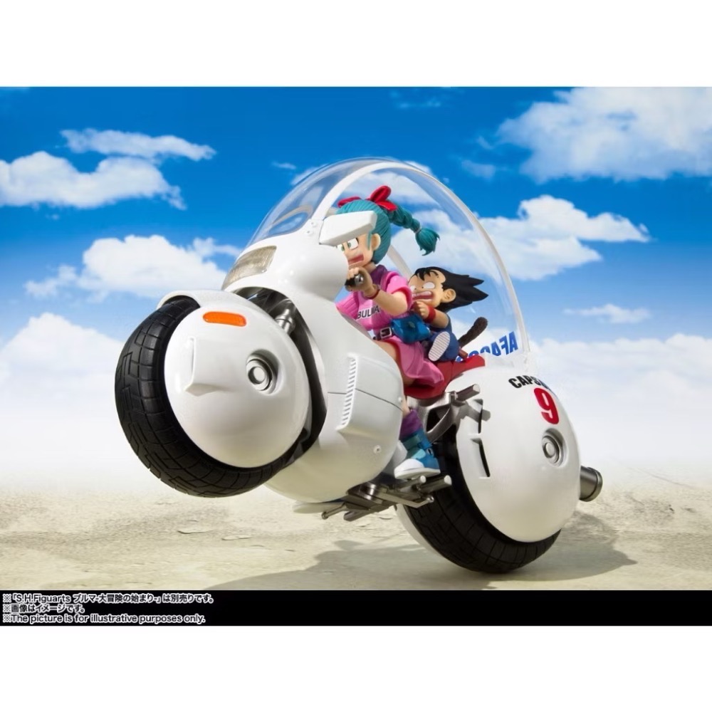 [bm] 萬代 Bandai 七龍珠 膠囊機車 布瑪 機車 摩托車 小悟空# c-細節圖3