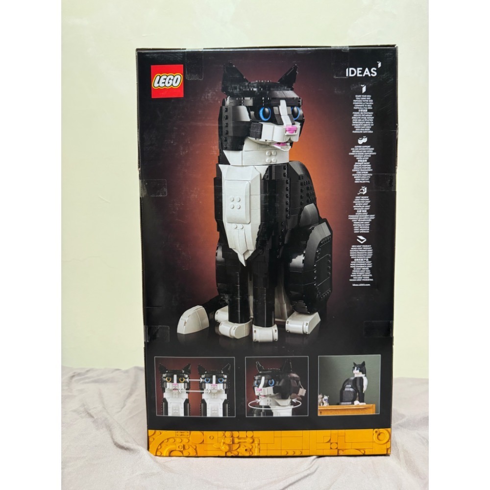 ［bm] 樂高 Lego 21349 賓士貓 idea 貓咪 寵物 動物 #c-細節圖2