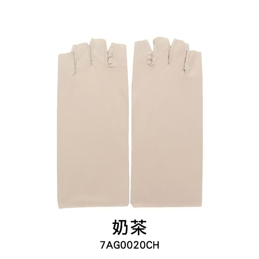 [bm]【瑟夫貝爾】冰絲涼感半指手套 抗UV防曬手套 露指手套 男女通用 吸濕排汗 觸控方便 260421#C-規格圖10