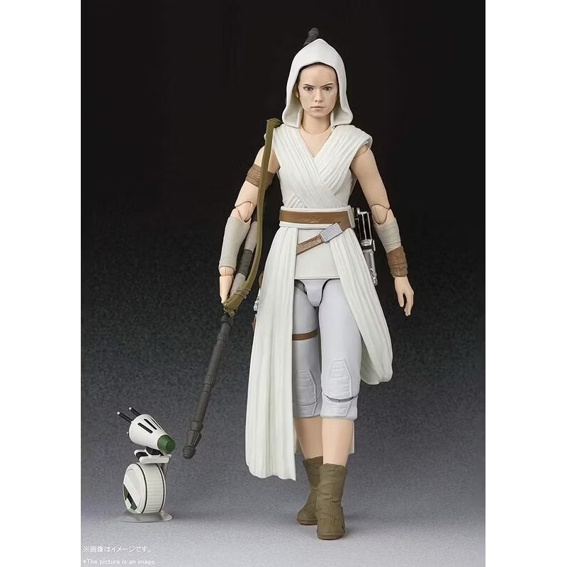 [bm] 萬代 Bandai Shf 星際大戰 Star Wars 芮 & D-O 絕地武士 REY 天行者崛起 #C-細節圖3