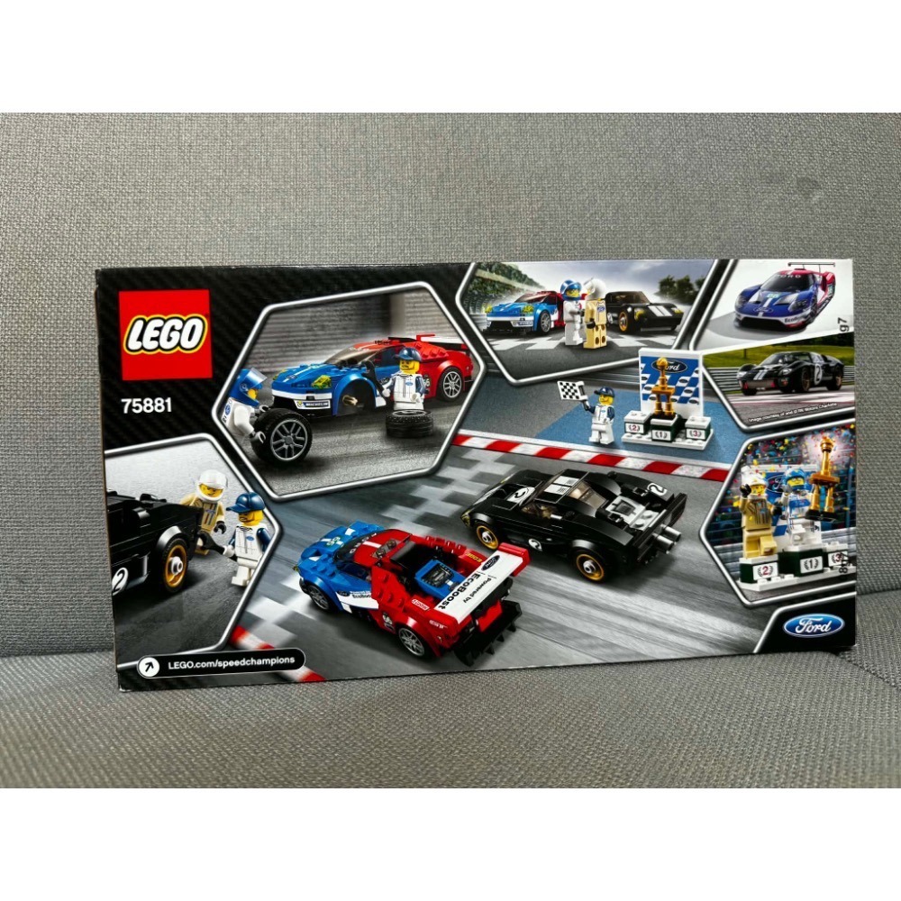 ［bm] 樂高 Lego speed 2016 Ford GT & 1966 Ford GT40 福特 賽車 #C-細節圖2
