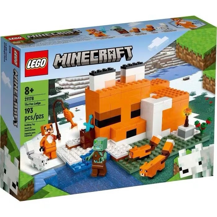 [bm] Lego 樂高 麥塊 Minecraft 狐狸小屋 The Fox Lodge 沙盒 #C-細節圖3