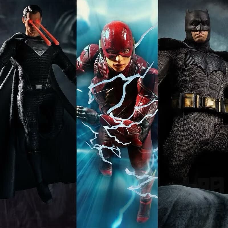 [bm] Mezco DC 正義聯盟 電影版本 蝙蝠俠 閃電俠 黑超人 #C-細節圖3