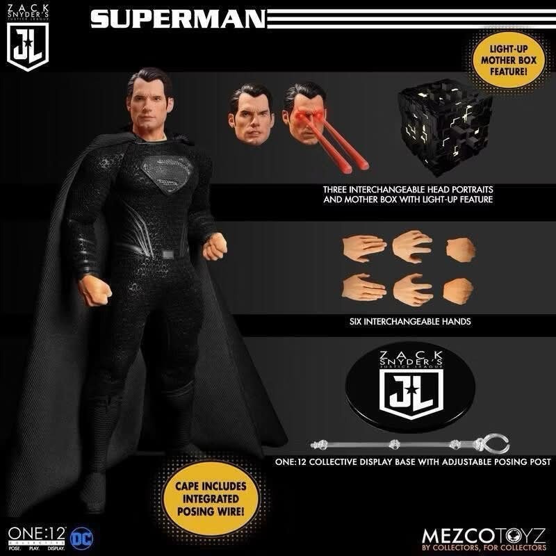 [bm] Mezco DC 正義聯盟 電影版本 蝙蝠俠 閃電俠 黑超人 #C-細節圖6