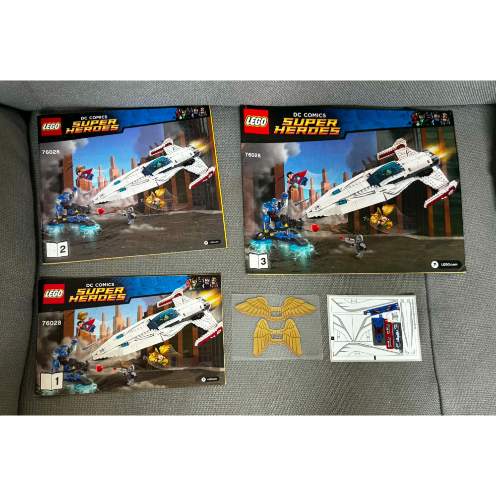 [bm] 樂高 LEGO 76028 darkside 正義聯盟 超人 鋼骨 綠箭俠 鷹俠 達克賽德 #C-細節圖3