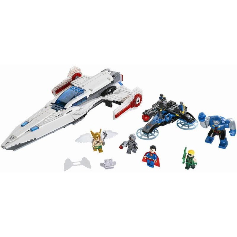 [bm] 樂高 LEGO 76028 darkside 正義聯盟 超人 鋼骨 綠箭俠 鷹俠 達克賽德 #C-細節圖4