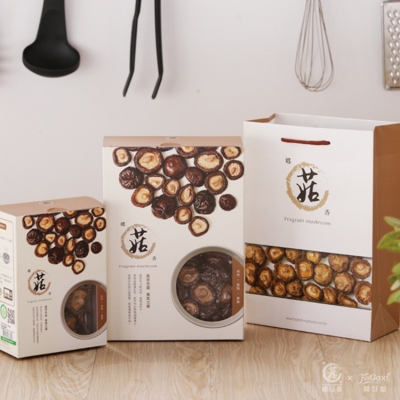 【鄉菇香 親好屋】有機香菇 厚實大菇80克/160克 有機冬菇 台中新社 呂健旭 頂級肥厚 真空包裝 送禮 禮盒 台灣-細節圖10