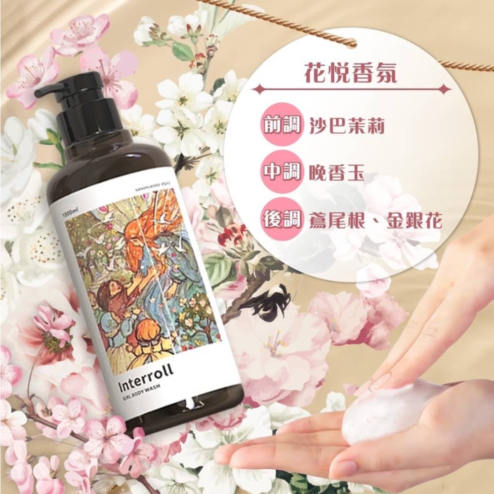 韓國香水級沐浴乳1000ml-規格圖5