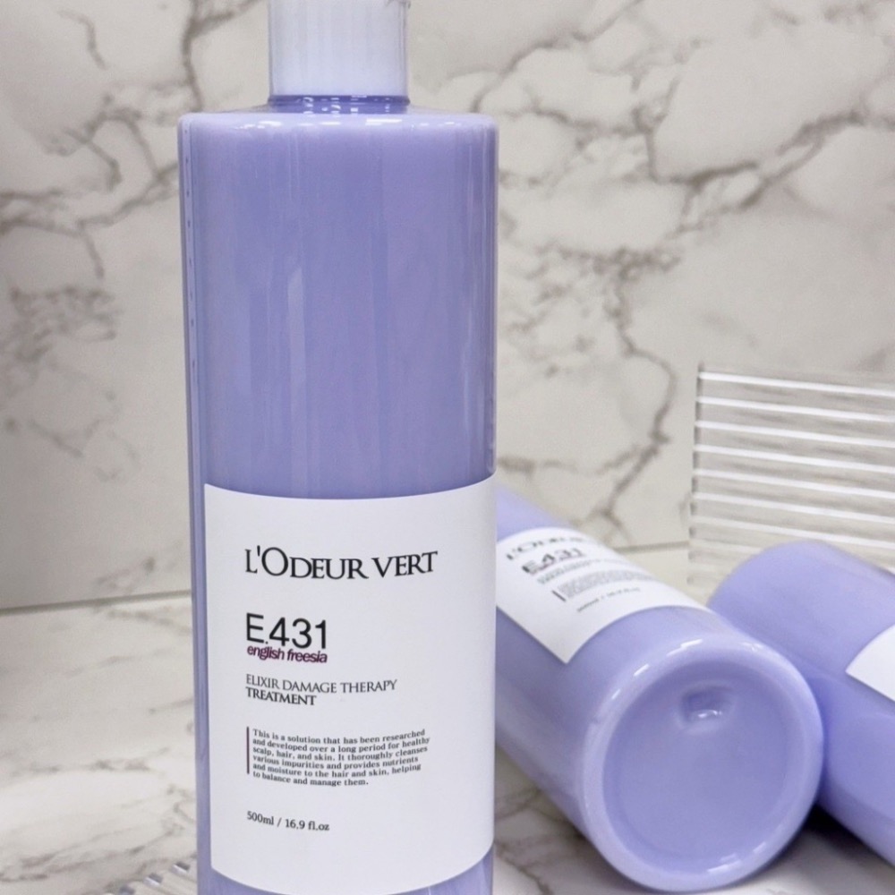 ⭐️現貨快速出貨⭐️ 韓國🇰🇷L’ODEUR 熱導微分子R5豐盈亮澤香氛護髮膜500ml-細節圖5