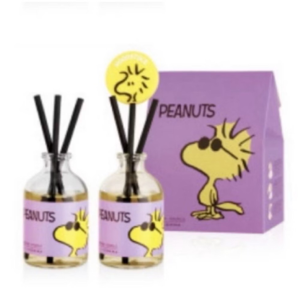 ⭐️現貨快速出貨⭐️ 韓國🇰🇷製造 DAILY COMMA史努比聯名限量 香氛擴香瓶50ml(2瓶/盒)-規格圖5