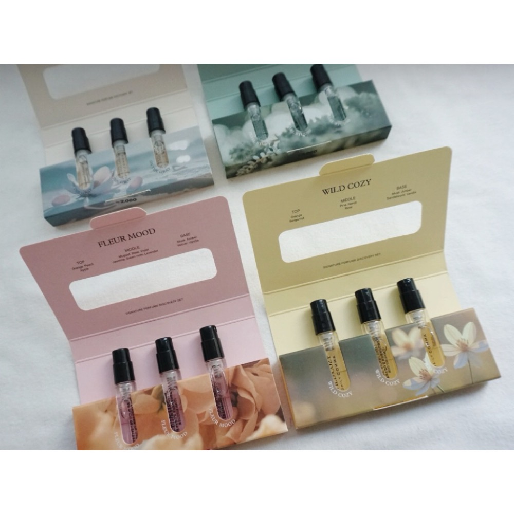 ⭐️現貨快速出貨⭐️ 韓國🇰🇷DAILY COMMA 日常香氛小香禮盒 3.3ml*3ea(盒)-細節圖3