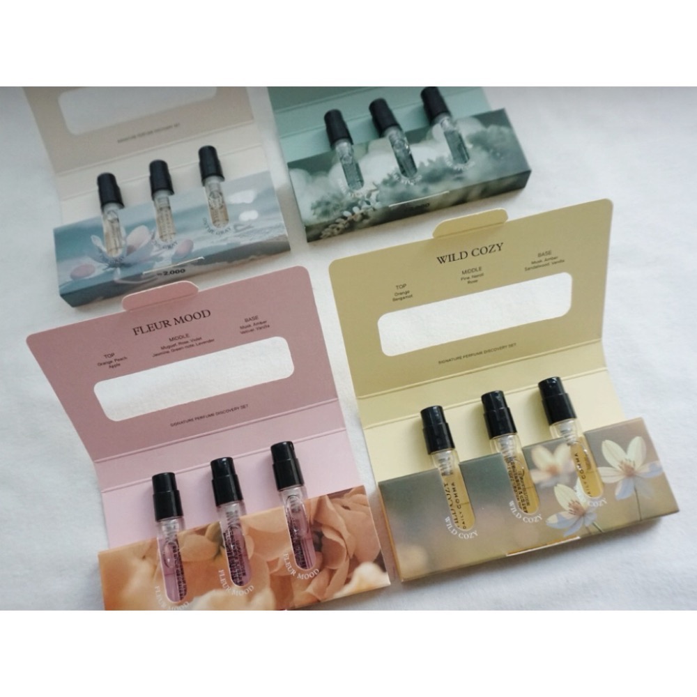 ⭐️現貨快速出貨⭐️ 韓國🇰🇷DAILY COMMA 日常香氛小香禮盒 3.3ml*3ea(盒)-細節圖3