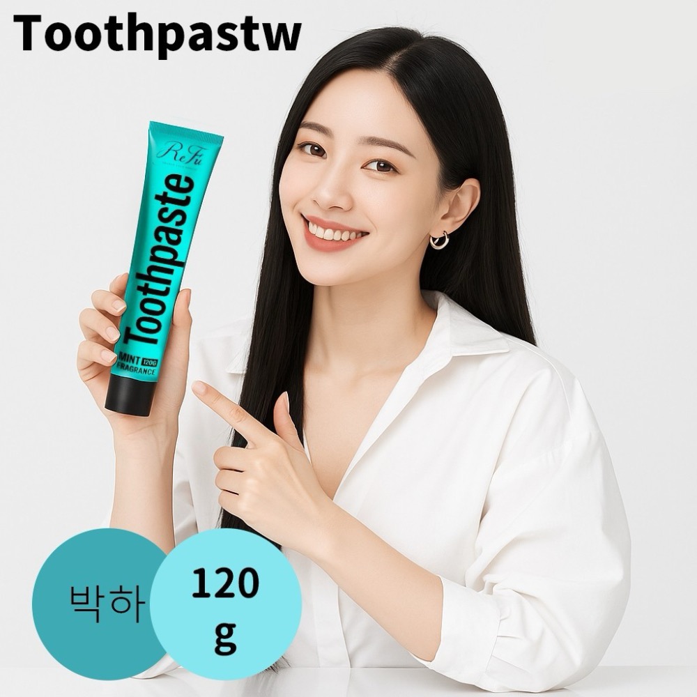 ⭐️現貨快速出貨⭐️ 韓國🇰🇷製造 ReFu極勁薄荷涼感清新牙膏120g(綠盒)-細節圖3