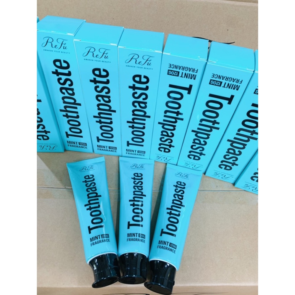 ⭐️現貨快速出貨⭐️ 韓國🇰🇷製造 ReFu極勁薄荷涼感清新牙膏120g(綠盒)-細節圖4