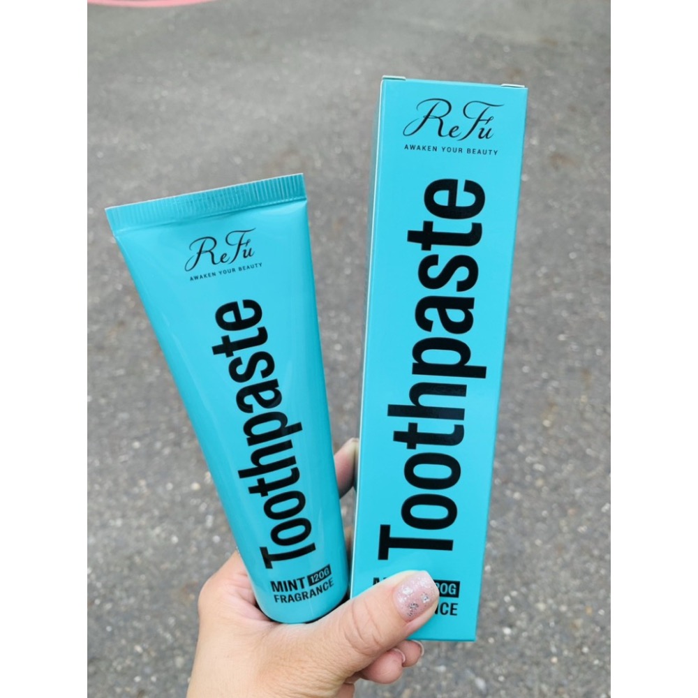⭐️現貨快速出貨⭐️ 韓國🇰🇷製造 ReFu極勁薄荷涼感清新牙膏120g(綠盒)-細節圖5