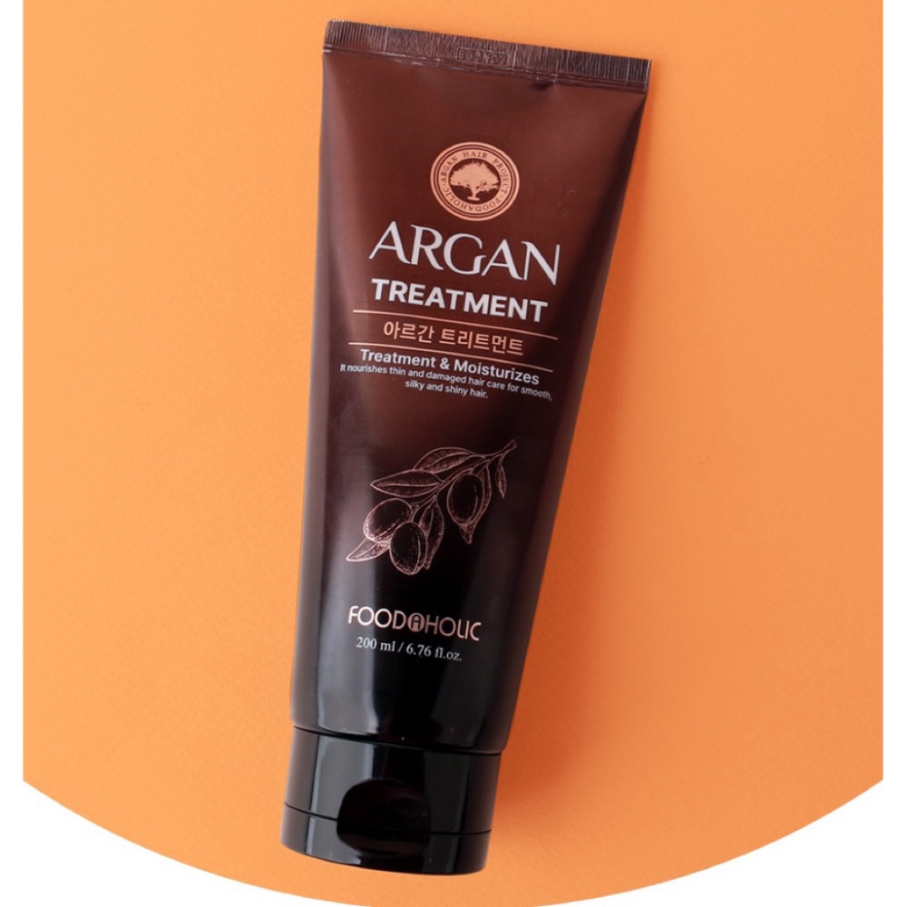 ⭐️現貨快速出貨⭐️ 韓國🇰🇷FOODAHOLIC 小蒼蘭摩洛哥堅果油護髮乳 200ml-細節圖3
