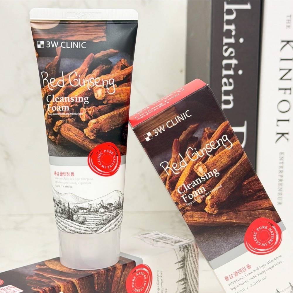 ⭐️現貨快速出貨⭐️  韓國製造🇰🇷南大門老奶奶 20年紅蔘煥顏亮白洗面乳100ml-細節圖2