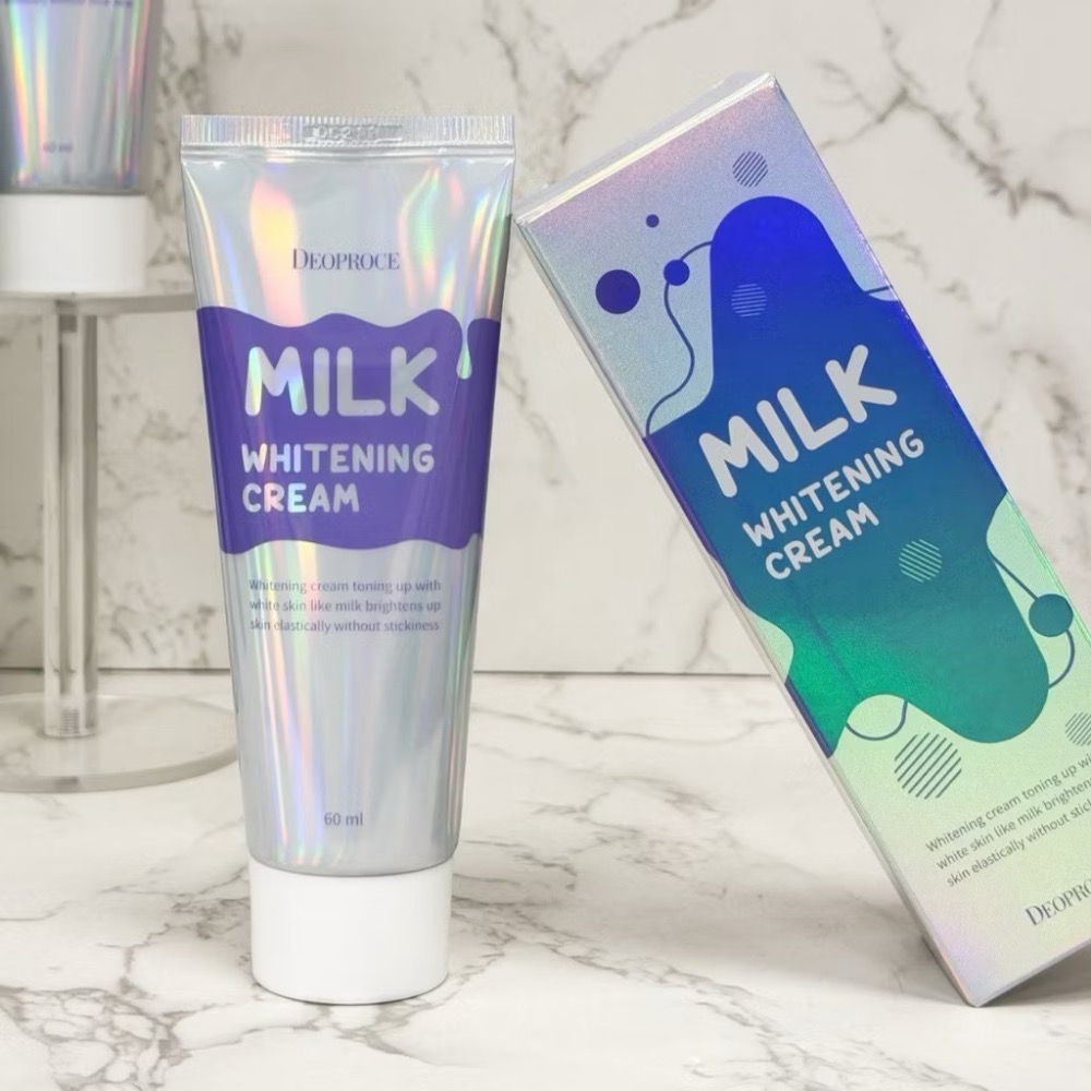 ⭐️現貨快速出貨⭐️ 韓國製造｜DEOPROCE濟州島極光美白 B3 牛奶素顏霜60ml-細節圖2