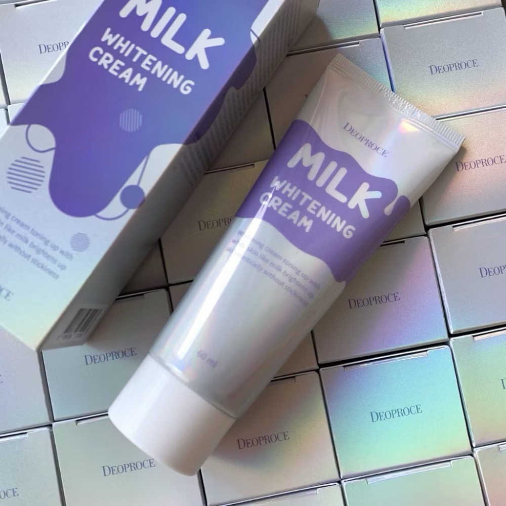 ⭐️現貨快速出貨⭐️ 韓國製造｜DEOPROCE濟州島極光美白 B3 牛奶素顏霜60ml-細節圖3