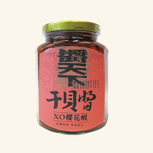 【聖祖食品】 上古厝 醬天下XO醬系列 丁香/純干貝/魚子/櫻花蝦 380g