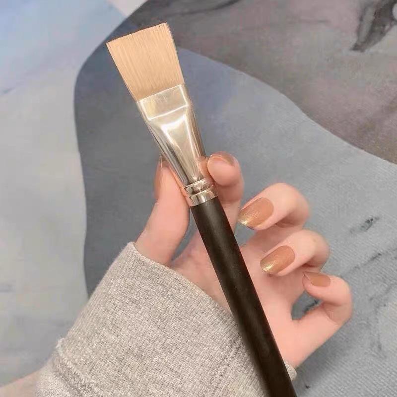 台灣🇹🇼出貨 191粉底刷 扁平頭 無痕不吃粉 滄洲初學者打底化妝刷-細節圖4