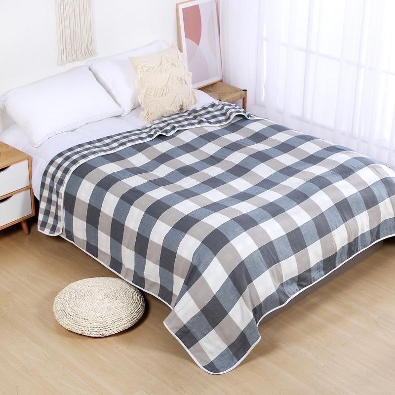 150*200cm 六層紗蓋毯 毛巾被 冷氣毯 空調被 冷氣被 六層透氣紗被  純棉六層紗成人被 六層紗單人被 另有童被-細節圖2