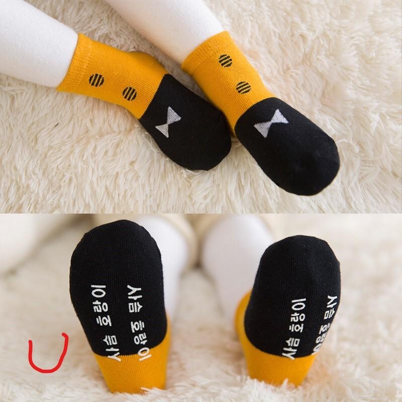 不對稱童趣短襪 動物 膠底防滑寶寶襪 防滑地板襪子 短襪 男孩女孩不對稱襪 幼兒襪 不對稱嬰兒襪 韓版童襪 中筒襪-細節圖7