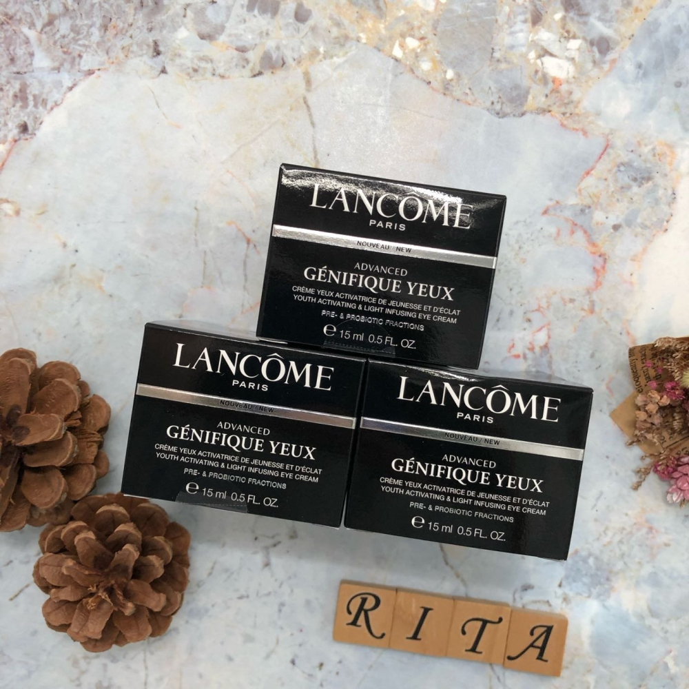 現貨不用等‼️中文標🌸LANCOME蘭蔻超進化肌因亮眼精粹霜15ml最新亮眼霜小黑瓶-細節圖3