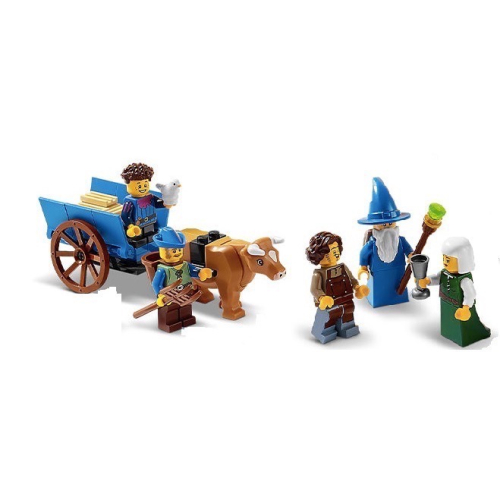 Lego 樂高 10305 拆賣 村民 + 牛 + 牛車 + 魔法師 + 廚師 + 女村民