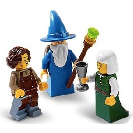 Lego 10305 拆賣 魔法師 + 廚師 + 女村民
