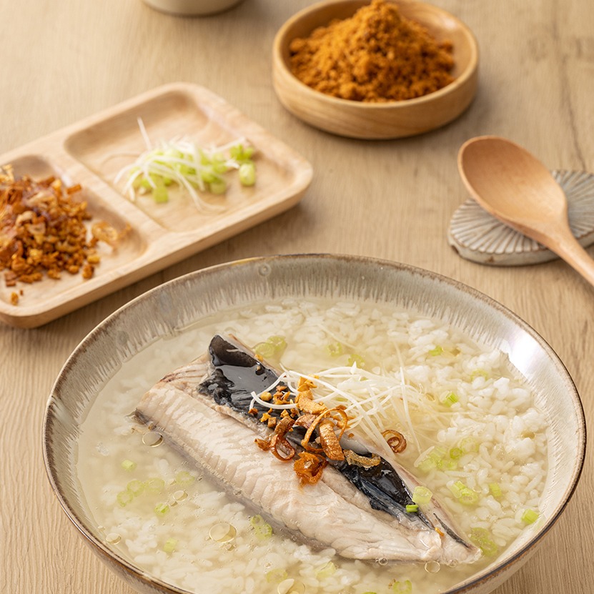 【府城館x虱目魚】SabaFish-去刺虱目魚肚粥_家庭號(210g*3份/盒)-細節圖4