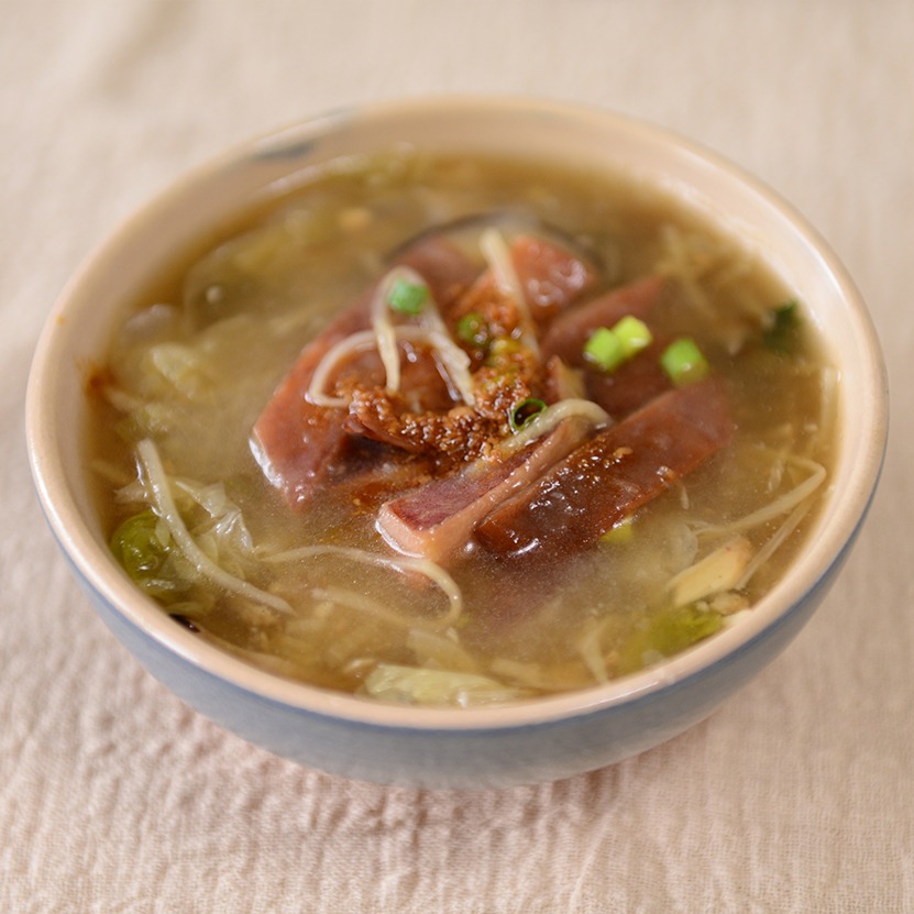 府城館SabaFish 台南小吃 沙茶魷魚羹(450g*2入/盒)★冷凍即時調理包★3盒超值組-細節圖3