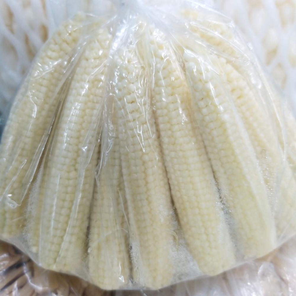 【全館999免運】大叔嚴選~台灣剝殼玉米筍 約300克±10%-細節圖2