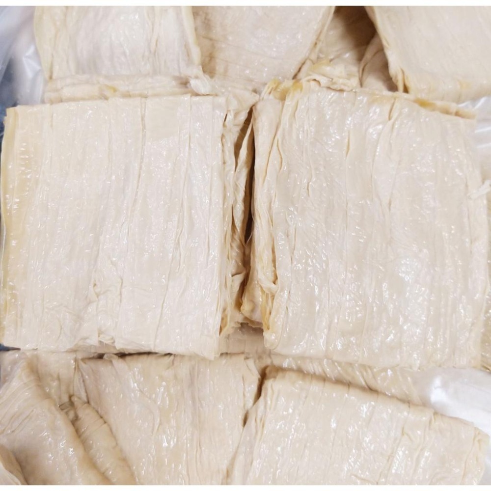 【全館999免運】大叔嚴選~生豆皮 /豆皮/豆包（非基改）約600克±10%（約10片）-細節圖2