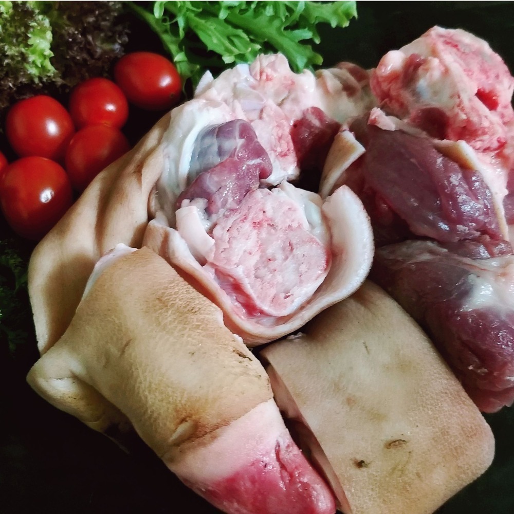 【全館999免運】大叔嚴選~溫體黑毛豬~豬腳前腳 約1800克±10%-細節圖2