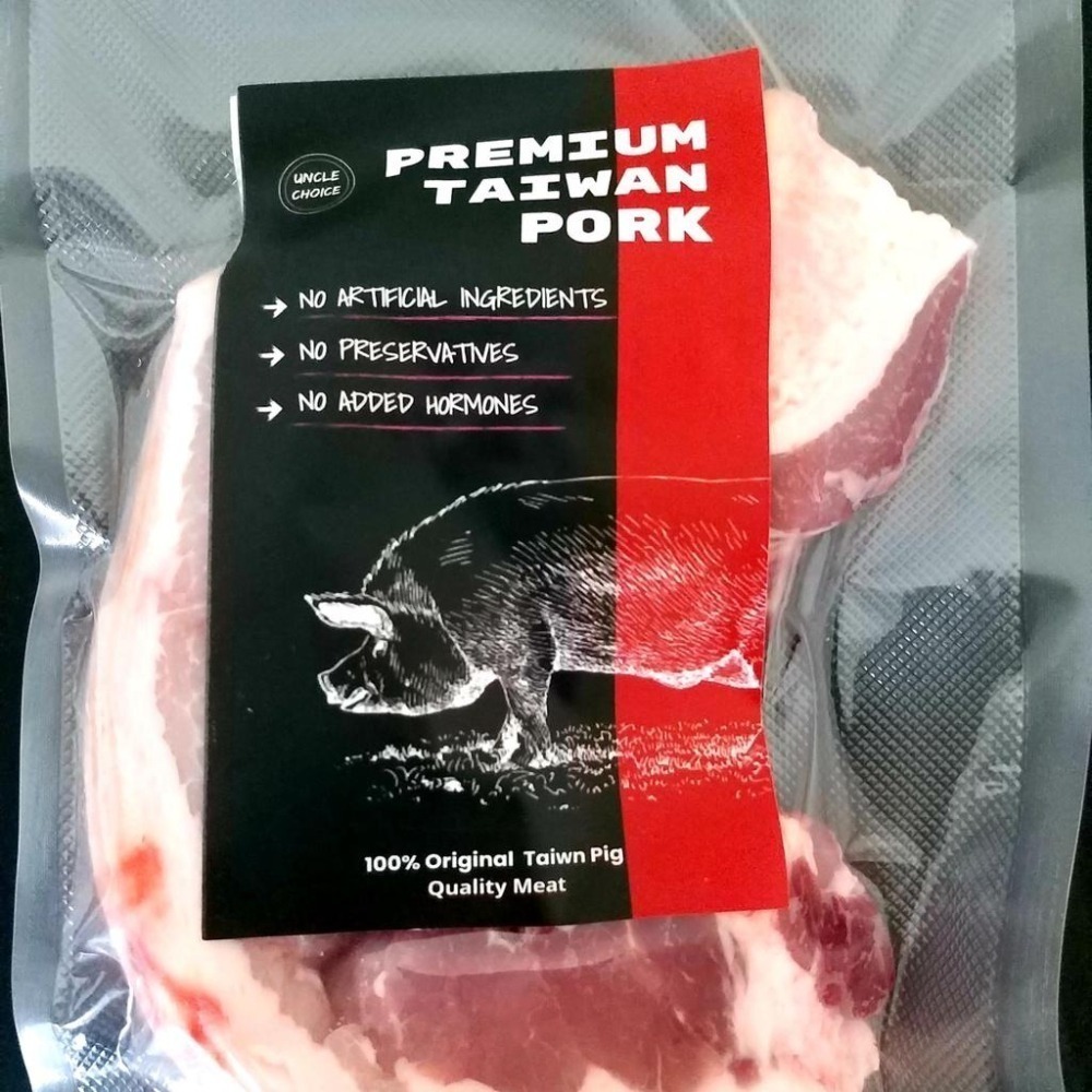 【全館999免運】大叔嚴選~國產溫體黑毛豬~五花肉條(三層肉) 約600克±10%-細節圖4