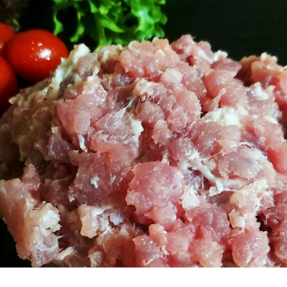 【全館999免運】大叔嚴選~溫體黑毛豬~絞肉-粗(前腿) 約600克±10%-細節圖2